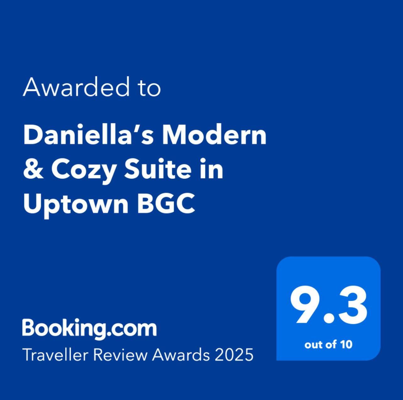 Daniella'S Modern & Cozy Suite In Uptown Bgc Manila Eksteriør bilde